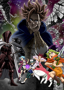 Poster showing Nanatsu no Taizai: Mokushiroku no Yonkishi Anime