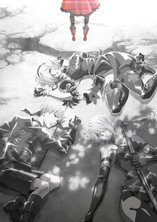 Poster showing NieR:Automata Ver1.1a 2nd Season Anime