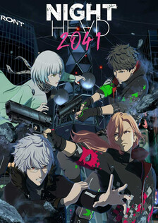 Poster showing Night Head 2041 Anime