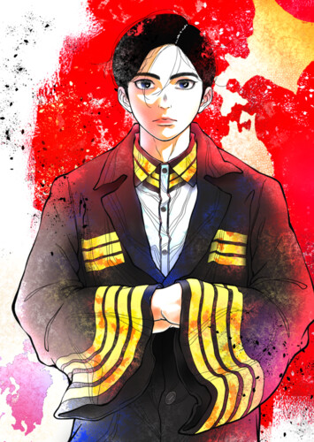 Poster showing Nippon Sangoku Anime