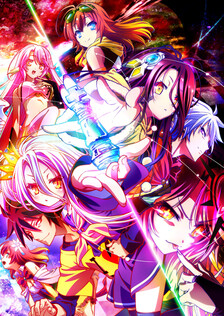 Poster showing No Game No Life: Zero Anime