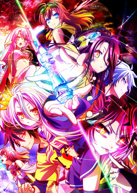 Poster showing No Game No Life: Zero Anime