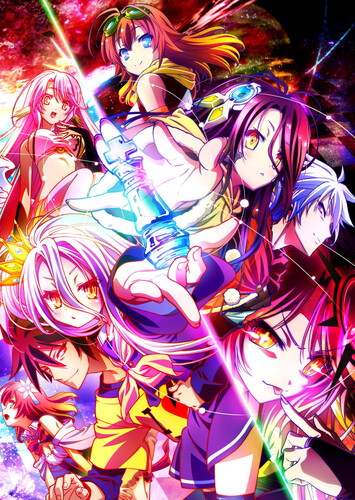 Poster showing No Game No Life: Zero Anime