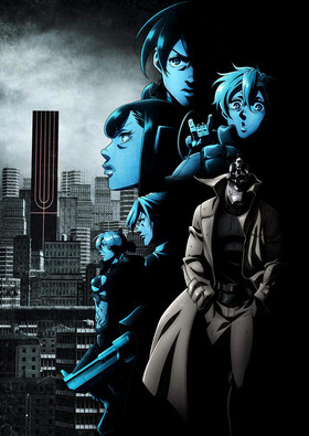 Poster showing No Guns Life 2nd Season Anime