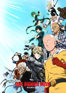Poster showing One Punch Man 3rd Season Anime