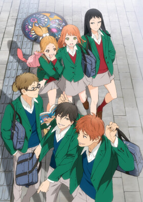 Poster showing Orange Anime