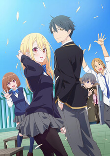 Poster showing Oroka na Tenshi wa Akuma to Odoru Anime