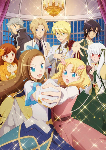 Poster showing Otome Game no Hametsu Flag shika Nai Akuyaku Reijou ni Tensei shiteshimatta... Anime