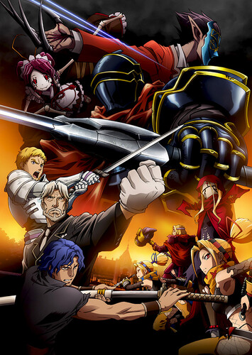 Poster showing Overlord II Anime