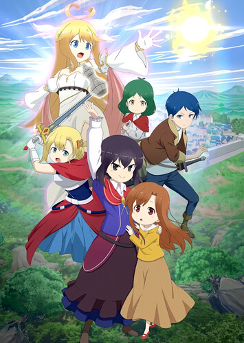 Poster showing Potion-danomi de Ikinobimasu! Anime