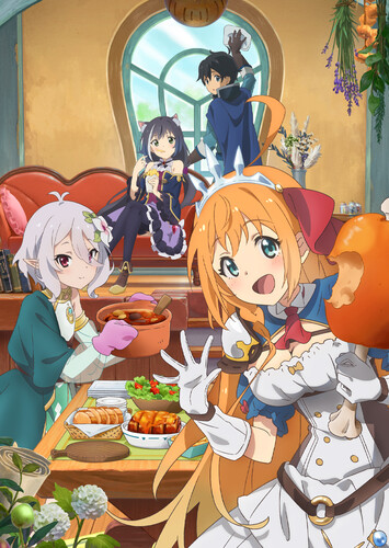 Poster showing Princess Connect! Re:Dive Anime