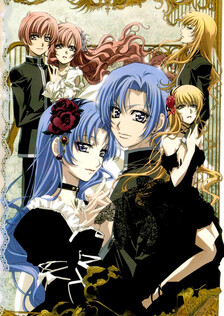 Poster showing Princess Princess Anime