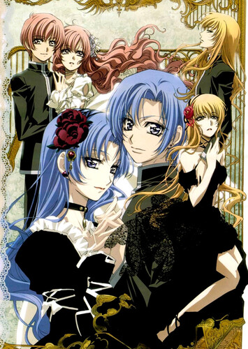 Poster showing Princess Princess Anime