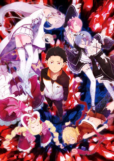 Poster showing Re:Zero kara Hajimeru Isekai Seikatsu Anime