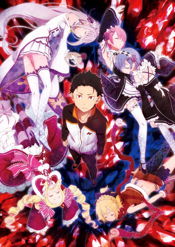 Poster showing Re:Zero kara Hajimeru Isekai Seikatsu Anime