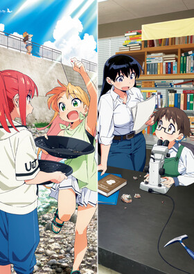 Poster showing Ruri no Houseki Anime