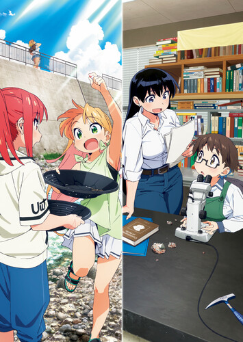 Poster showing Ruri no Houseki Anime