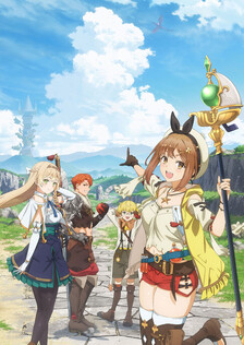 Poster showing Ryza no Atelier: Tokoyami no Joou to Himitsu no Kakurega Anime