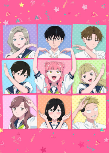 Poster showing Seihantai na Kimi to Boku 2nd Season Anime