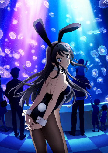 Poster showing Seishun Buta Yarou wa Bunny Girl Senpai no Yume wo Minai Anime