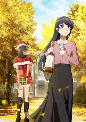 Poster showing Seishun Buta Yarou wa Santa Claus no Yume wo Minai Anime
