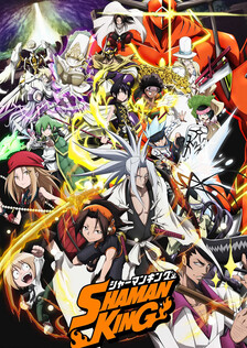 Poster showing Shaman King (2021) Anime