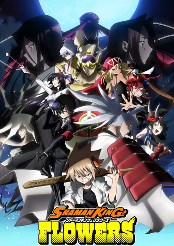 Poster showing Shaman King: Flowers Anime