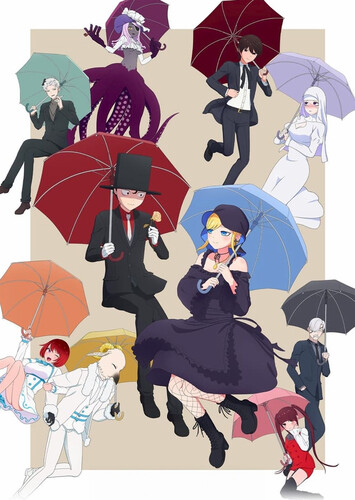 Poster showing Shinigami Bocchan to Kuro Maid 2nd Season Anime