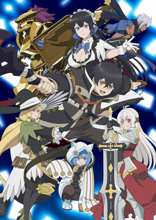 Poster showing Shinjiteita Nakama-tachi ni Dungeon Okuchi de Korosarekaketa ga Gift "Mugen Gacha" de Level 9999 no Nakama-tachi wo Te ni Irete Moto Party Member to Sekai ni Fukushuu & "Zamaa!" Shimasu! Anime