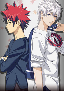 Poster showing Shokugeki no Souma: Ni no Sara OVA Anime