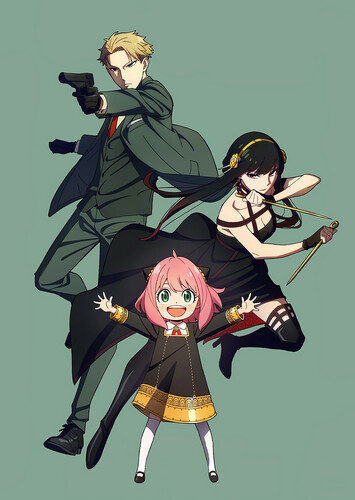 Poster showing Spy x Family Anime