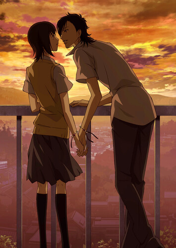 Poster showing Sukitte Ii na yo. Anime