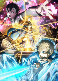 Poster showing Sword Art Online: Alicization Anime