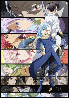 Poster showing Tensei Shitara Slime Datta Ken 2nd Season Anime