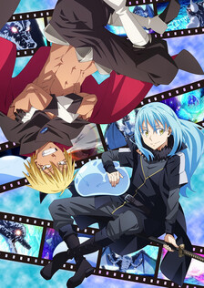 Poster showing Tensei Shitara Slime Datta Ken 2nd Season Part 2 Anime