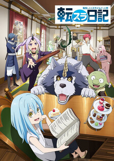 Poster showing Tensura Nikki: Tensei shitara Slime Datta Ken Anime