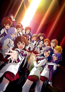 Poster showing The iDOLM@STER Million Live! Anime