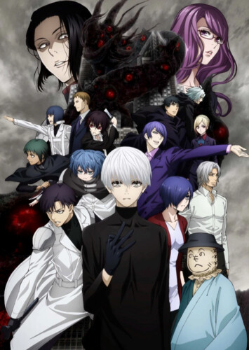 Poster showing Tokyo Ghoul:re 2 Anime