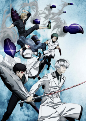 Poster showing Tokyo Ghoul:re Anime