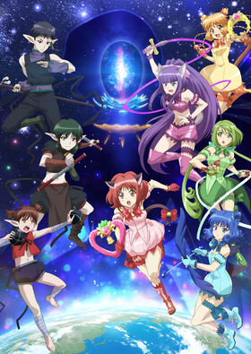 Poster showing Tokyo Mew Mew New ♡ 2nd Season Anime