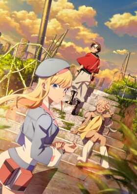 Poster showing Towa no Yuugure Anime