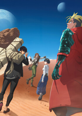 Poster showing Trigun Stargaze Anime