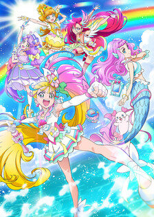 Poster showing Tropical-Rouge! Precure Anime