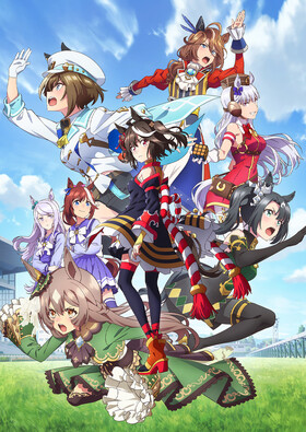Poster showing Uma Musume: Pretty Derby Season 3 Anime