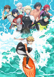 Poster showing Wave!! Surfing Yappe!! (TV) Anime