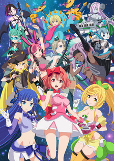 Poster showing WIXOSS Diva(A)Live Anime