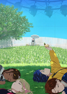 Poster showing Wonder Egg Priority Anime