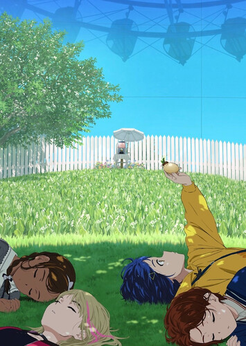 Poster showing Wonder Egg Priority Anime