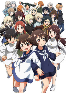 Poster showing World Witches Hasshin Shimasu! Anime