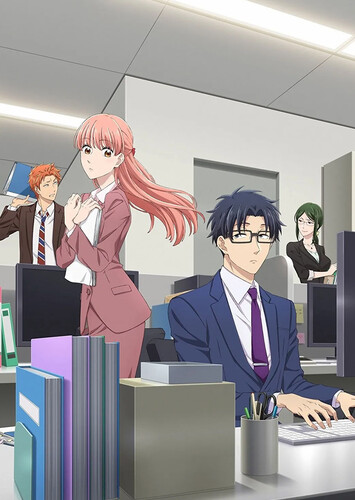 Poster showing Wotaku ni Koi wa Muzukashii Anime